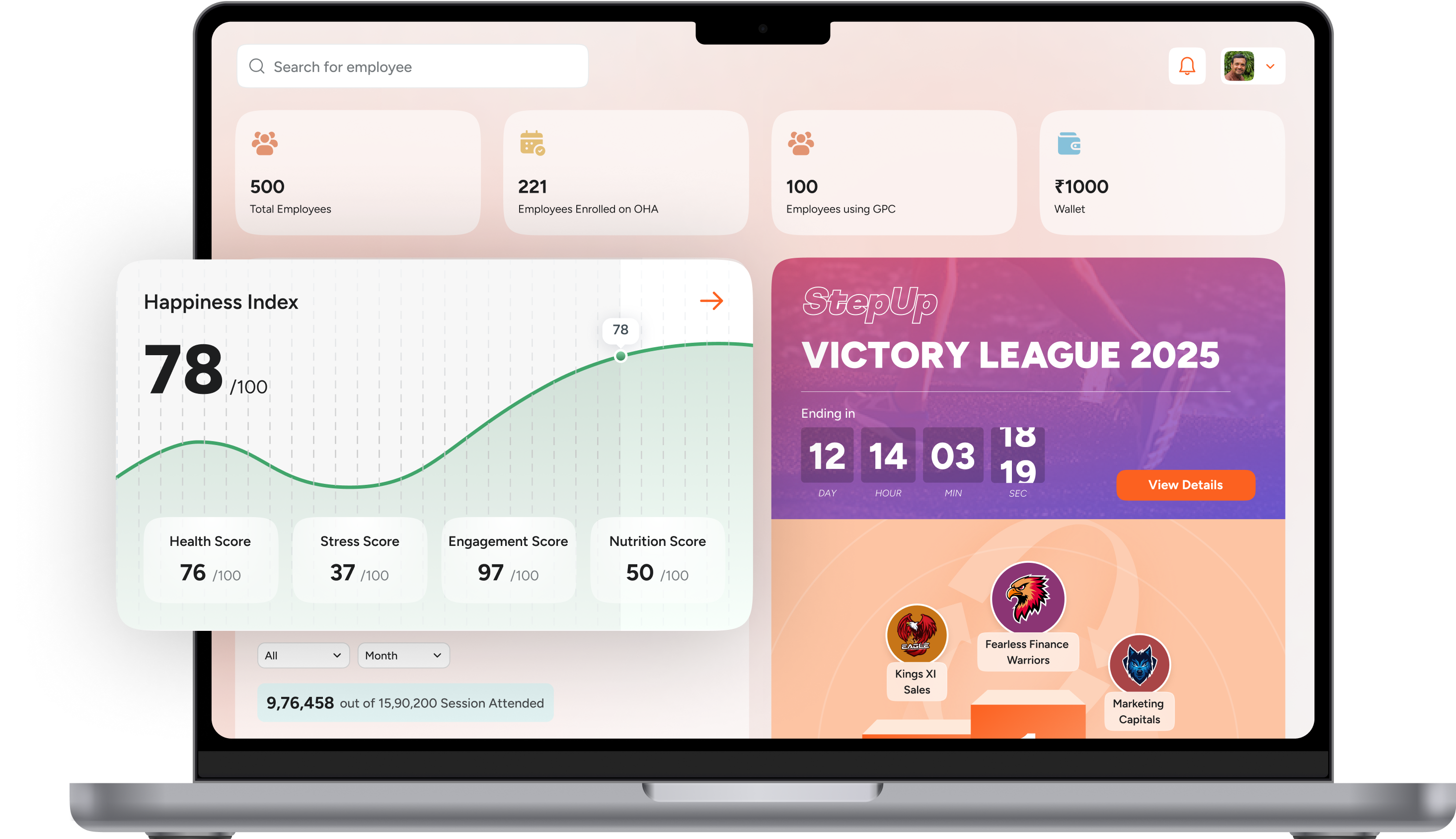 Dashboard Mockup